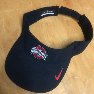 Nike Ohio State Buckeyes Visor Hat BARELY WORN